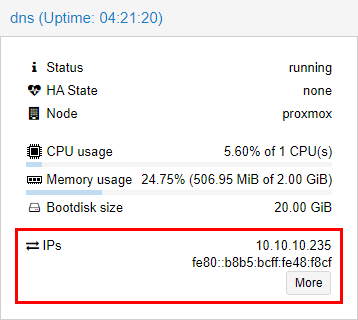 Proxmox VM meta-data